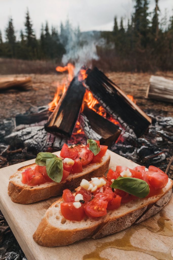 Campfire Bruschetta