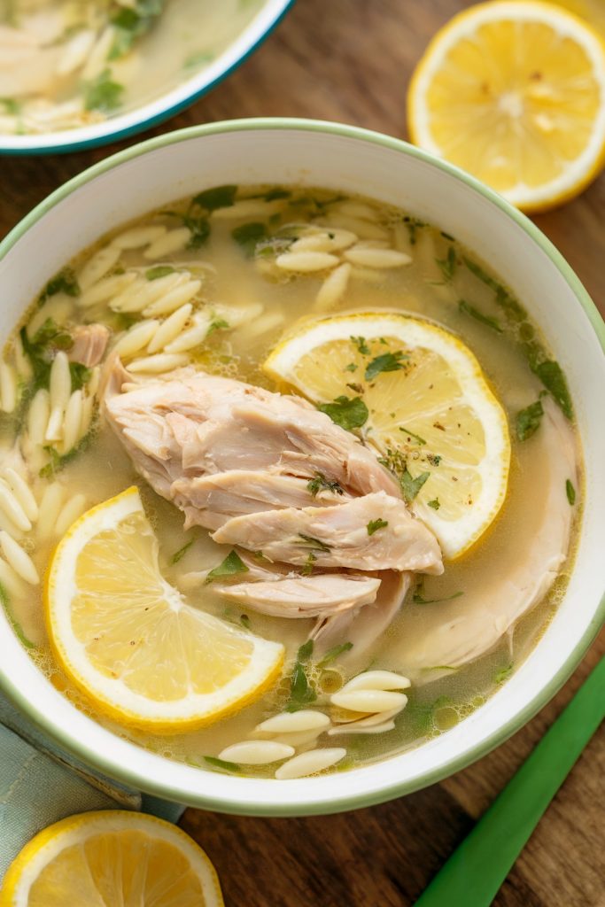 Greek Lemon Chicken Soup (Avgolemono)
