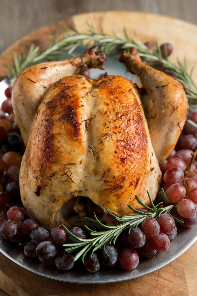 Chicken With Grapes and Rosemary