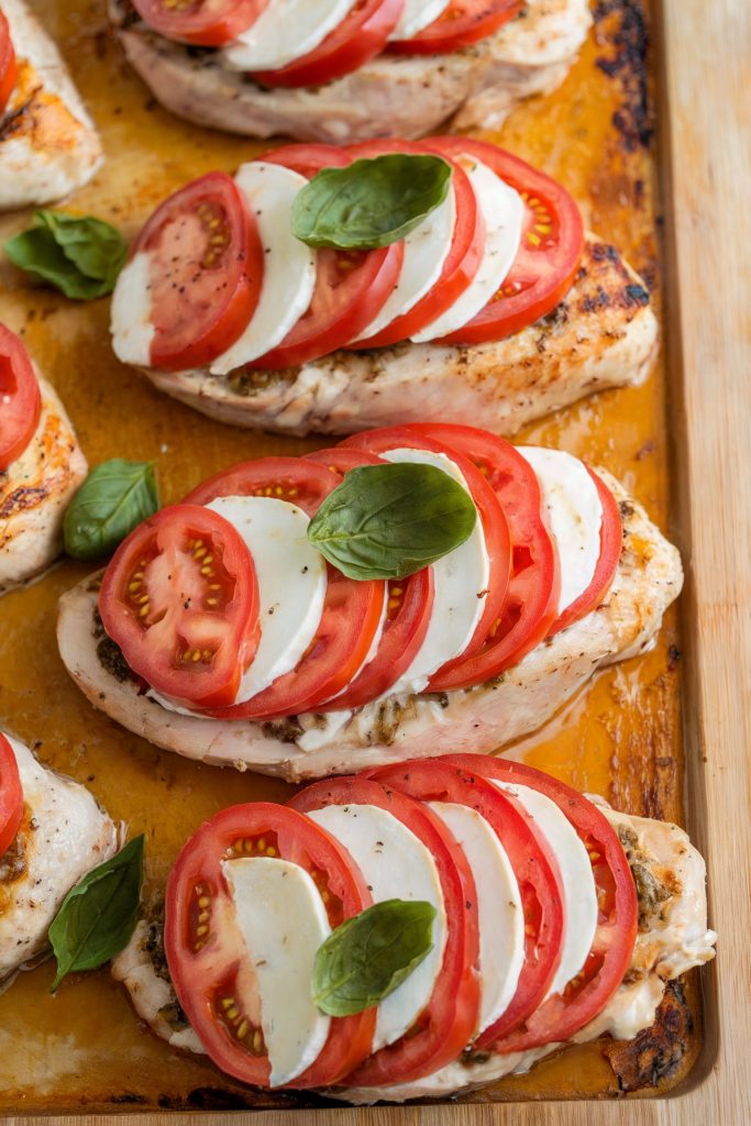 Hasselback Caprese Chicken