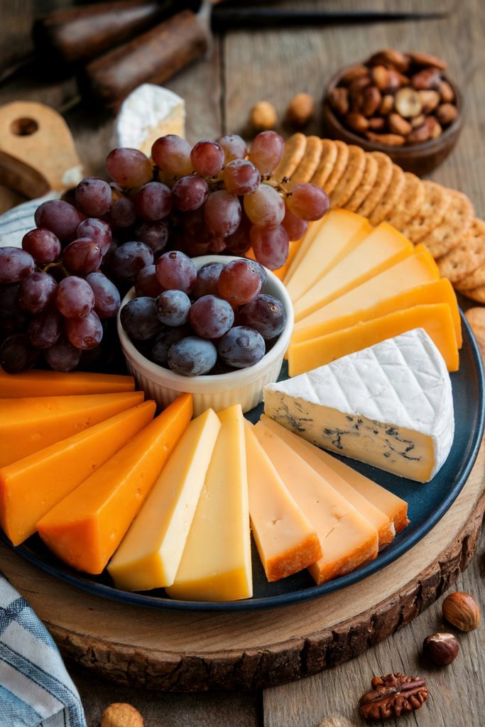 Grape and Cheese Plate