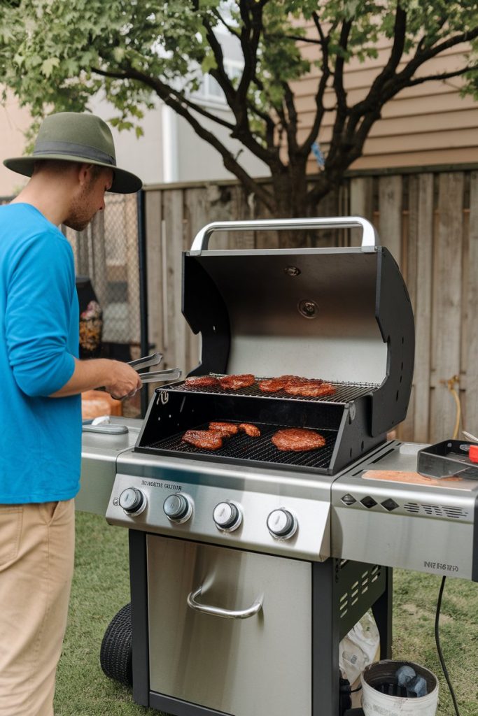 Infrared Grill Setup