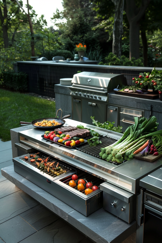Electric Outdoor Kitchen