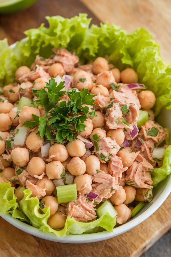Chickpea Tuna Salad