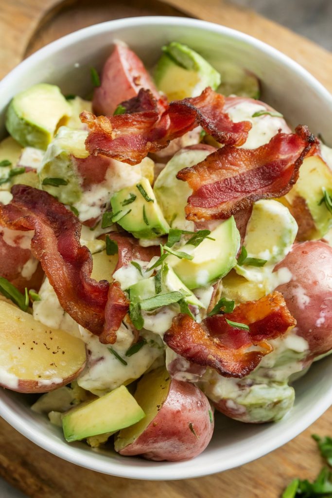 Bacon Avocado Potato Salad