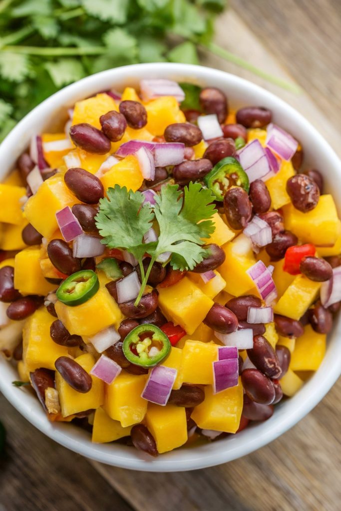 Mango Black Bean Salsa