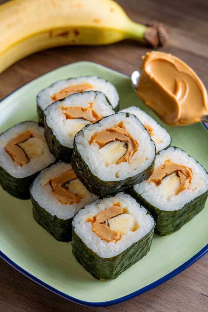 Peanut Butter Banana Sushi