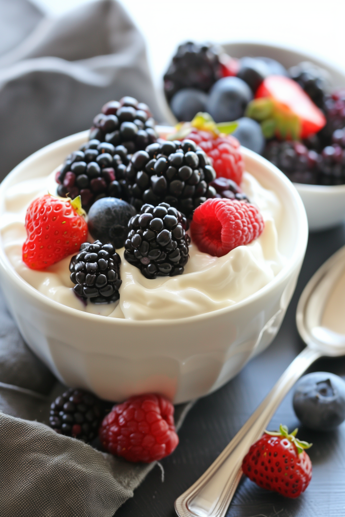 Greek Yogurt with Berries