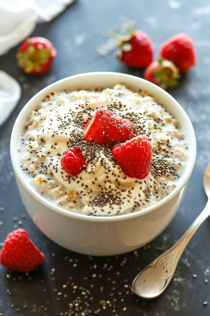 Overnight Oats with Chia Seeds
