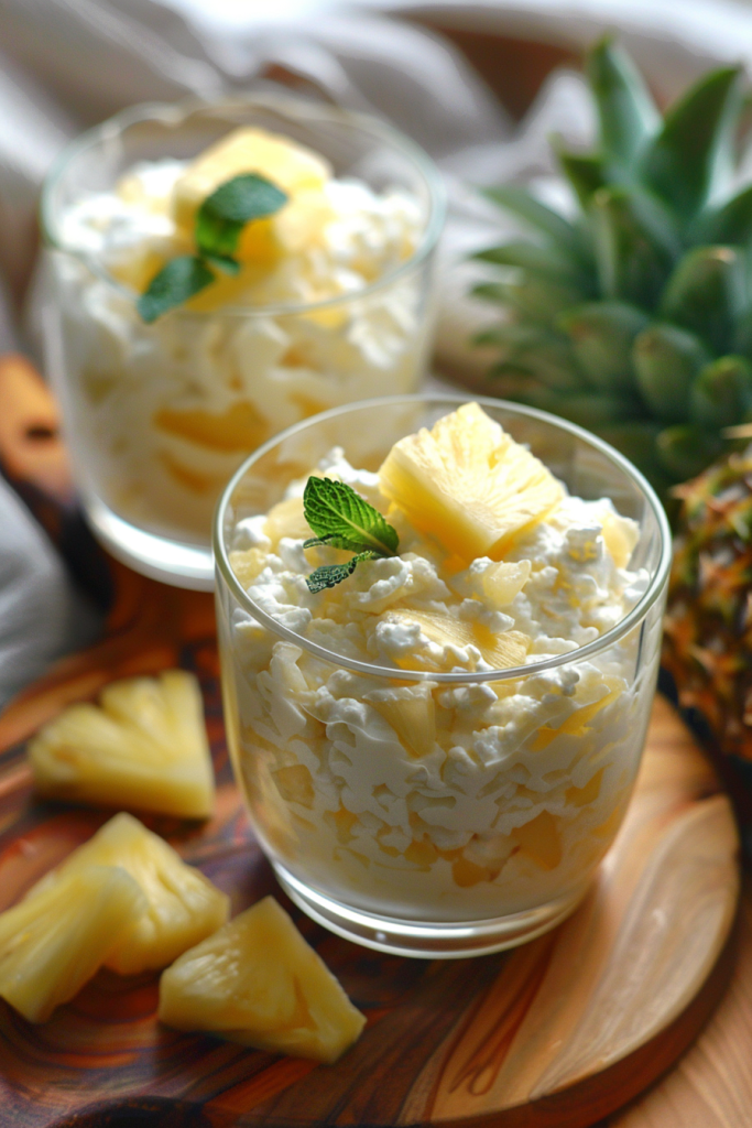 Cottage Cheese with Pineapple