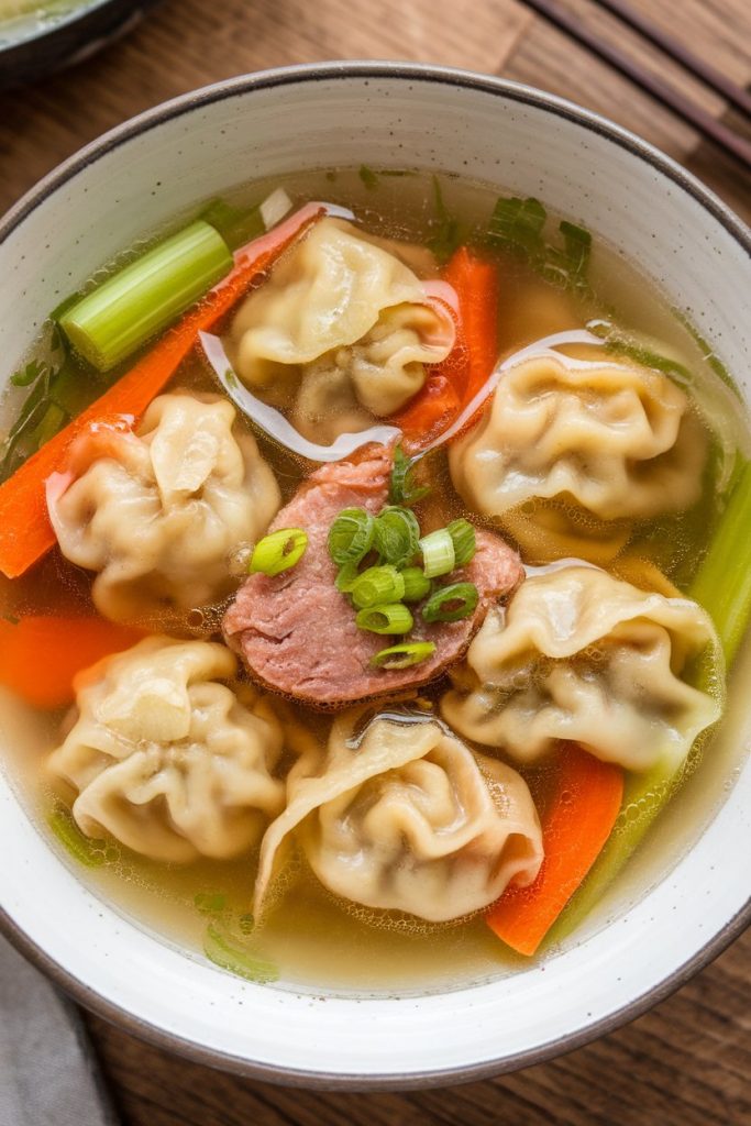 Paleo Wonton Soup