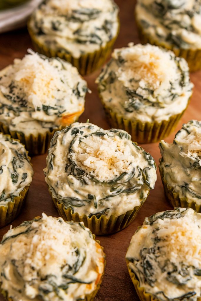 Spinach and Artichoke Dip Bites