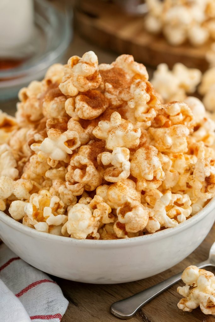 Cinnamon Bun Popcorn
