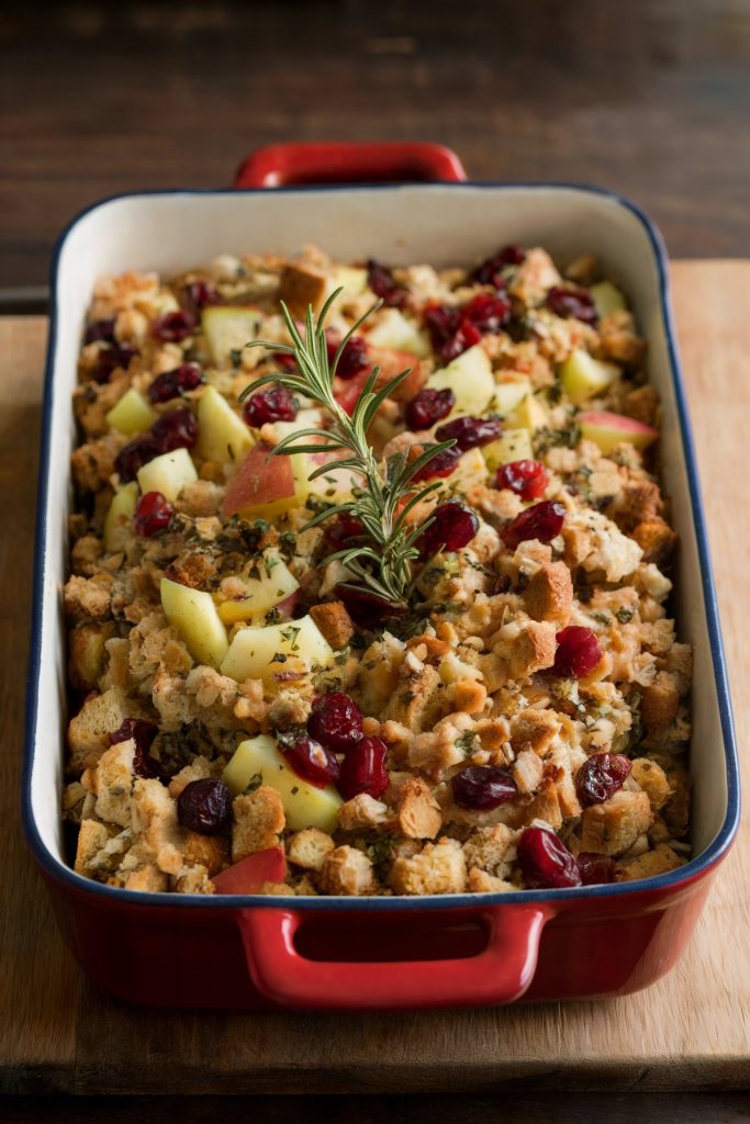 Apple and Cranberry Stuffing