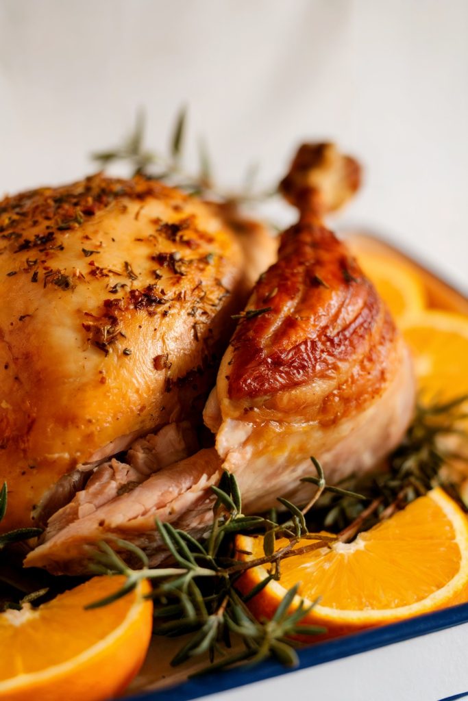 Spatchcocked Turkey With Maple Glaze