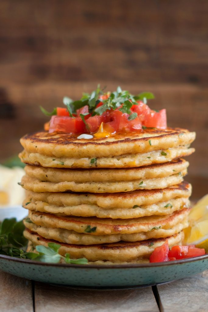 Savory Chickpea Flour Pancakes