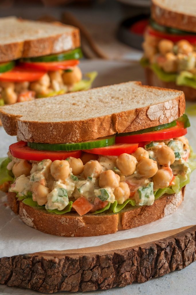 Chickpea Salad Sandwich