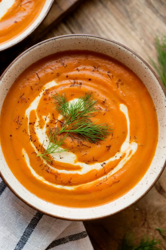 Creamy Carrot Fennel Soup