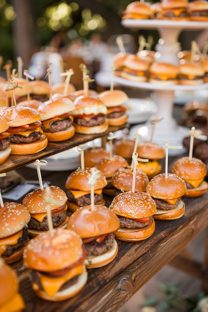 Mini Burger Booth