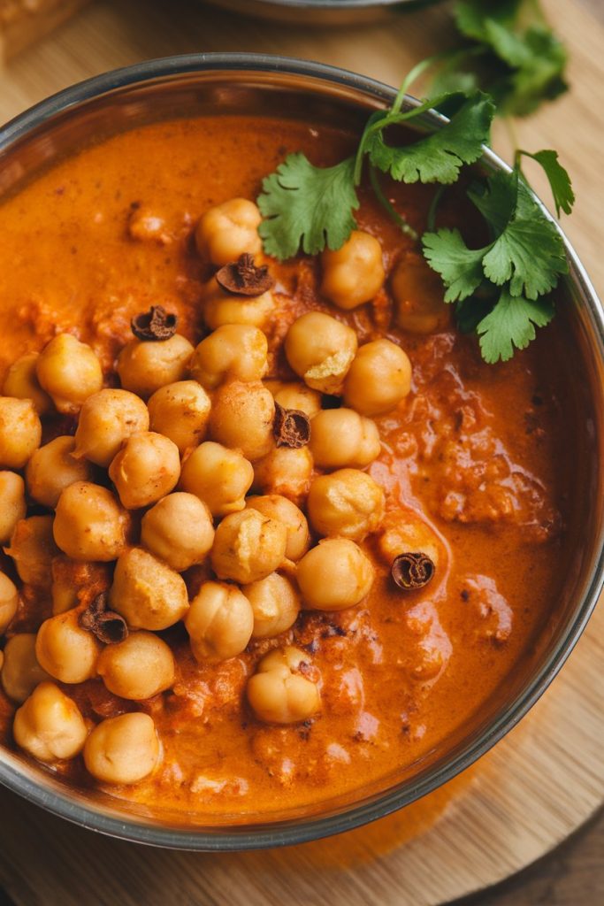Indian Butter Chickpeas