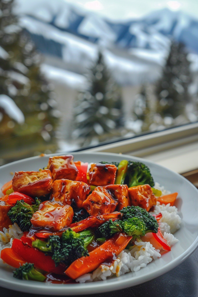 Tofu and Veggie Stir-Fry