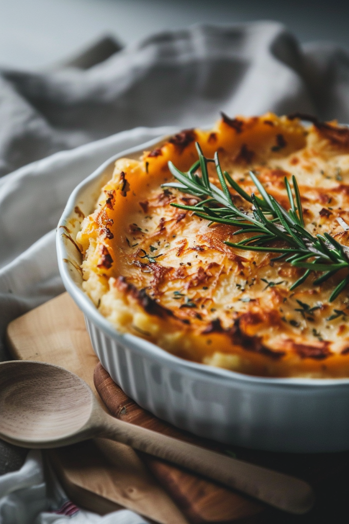 Shepherd's Pie With Sweet Potato Topping