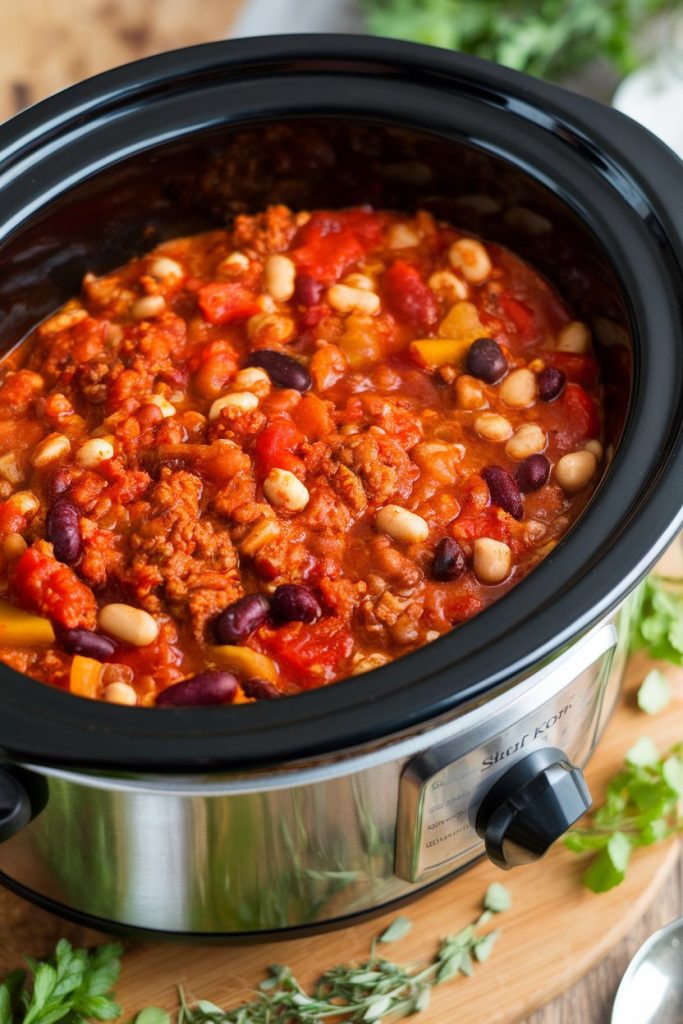 Slow Cooker Chili