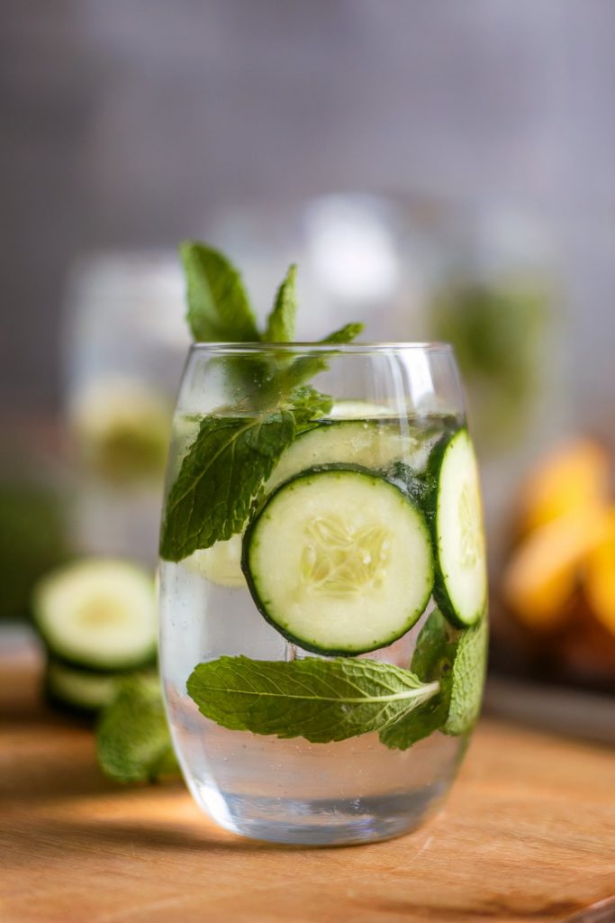 Cucumber Mint-Infused Water