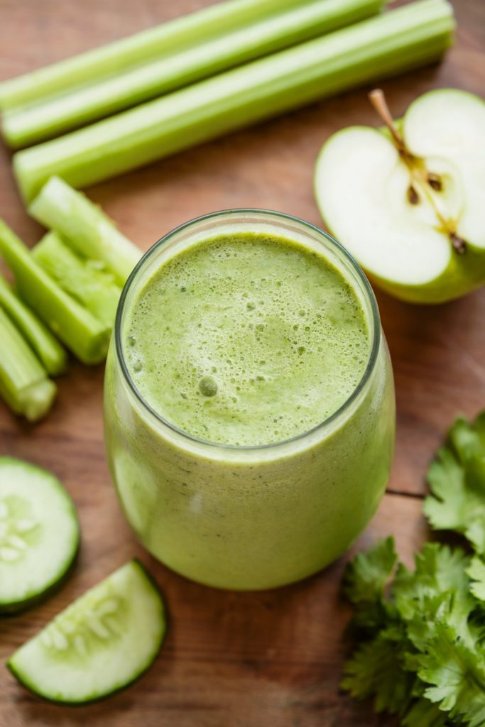 Cucumber, Celery, and Green Apple Smoothie