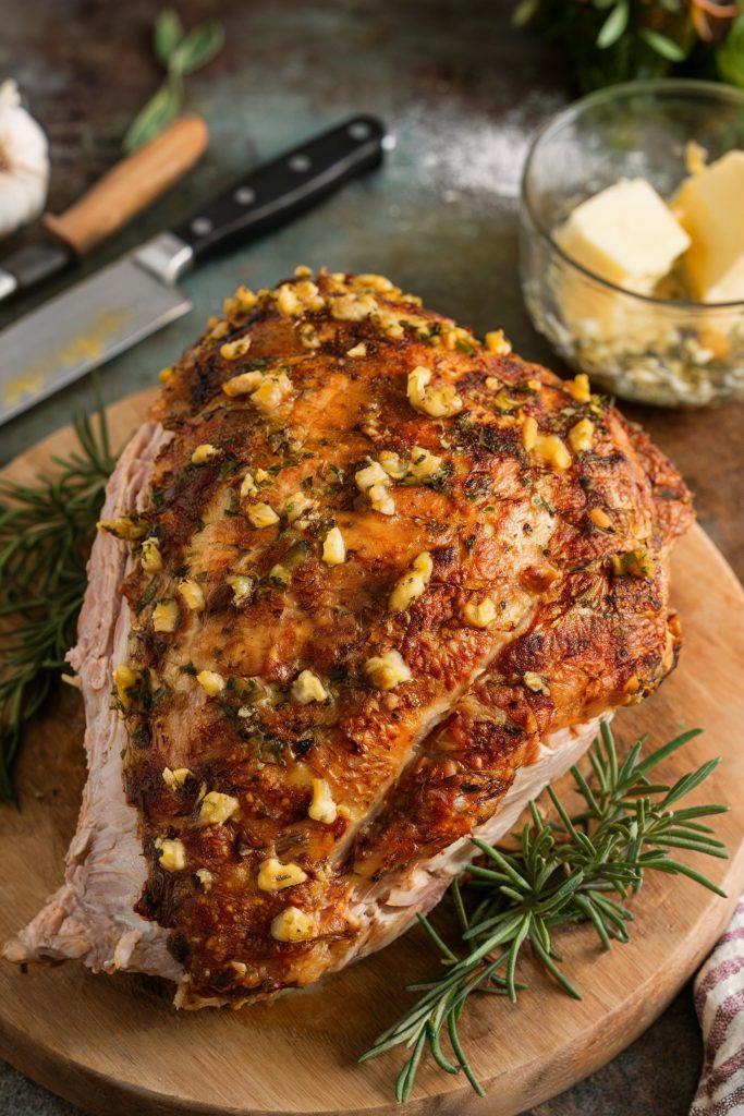 Garlic Butter Turkey Breast