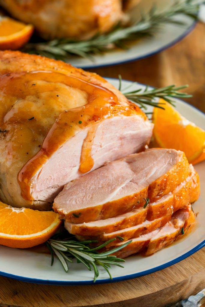 Orange Honey Glazed Turkey Breast