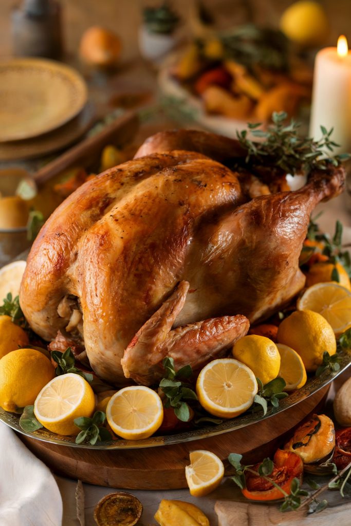Greek Lemon and Oregano Turkey