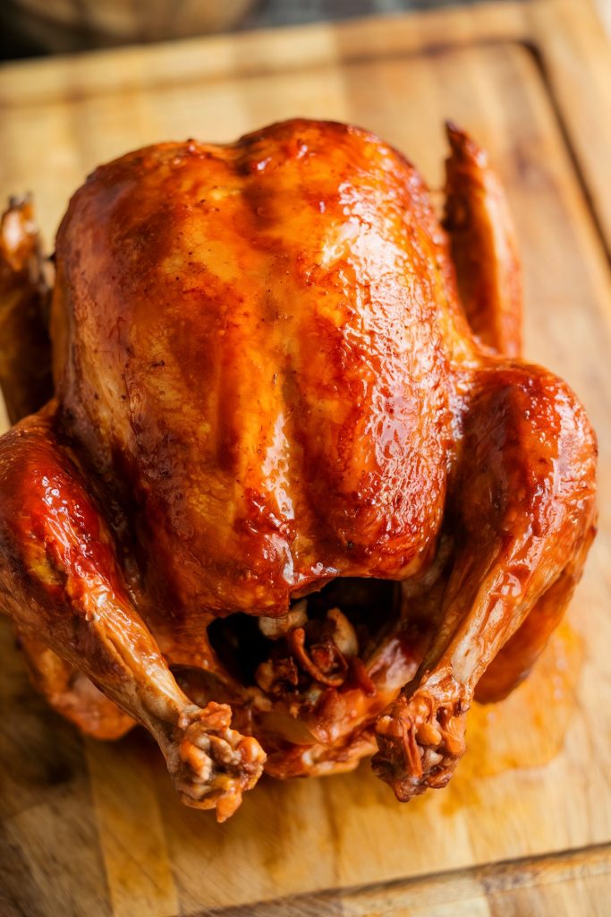 Korean Gochujang Glazed Turkey