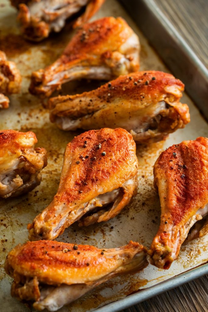 Crispy Baked Turkey Wings
