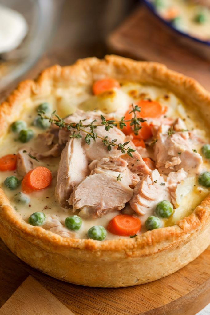 Creamy Turkey Pot Pie