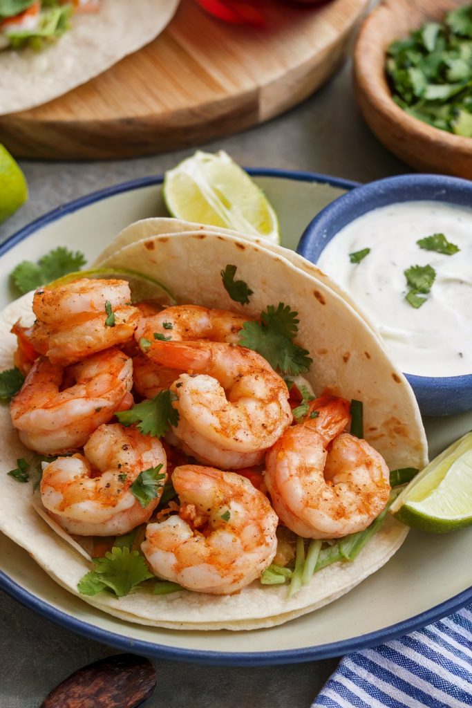 Spicy Shrimp Tacos