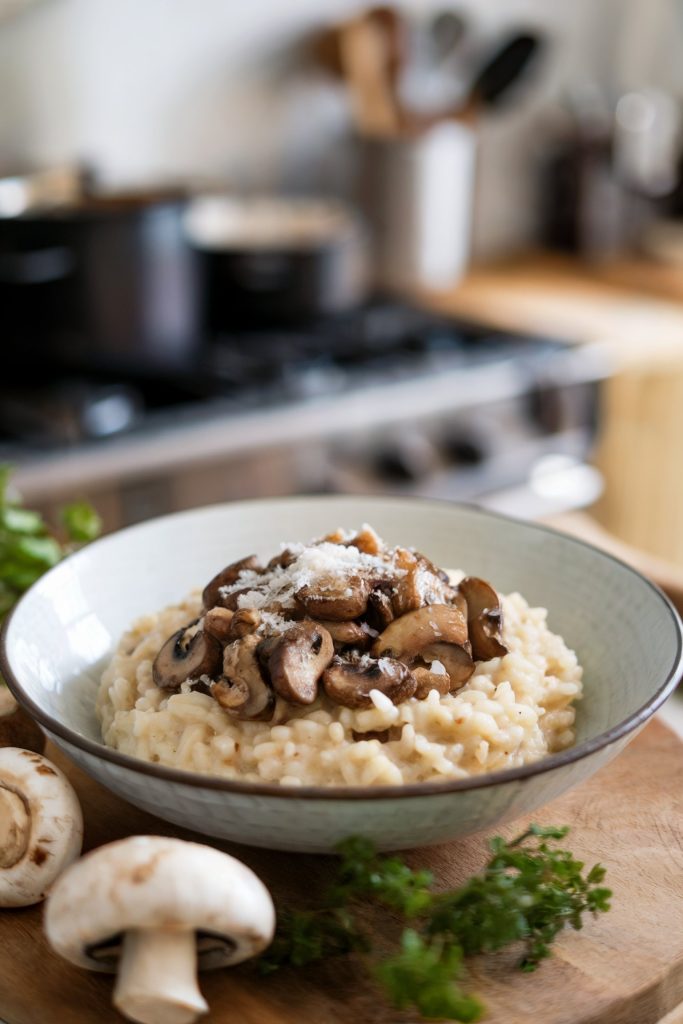 Mushroom Risotto