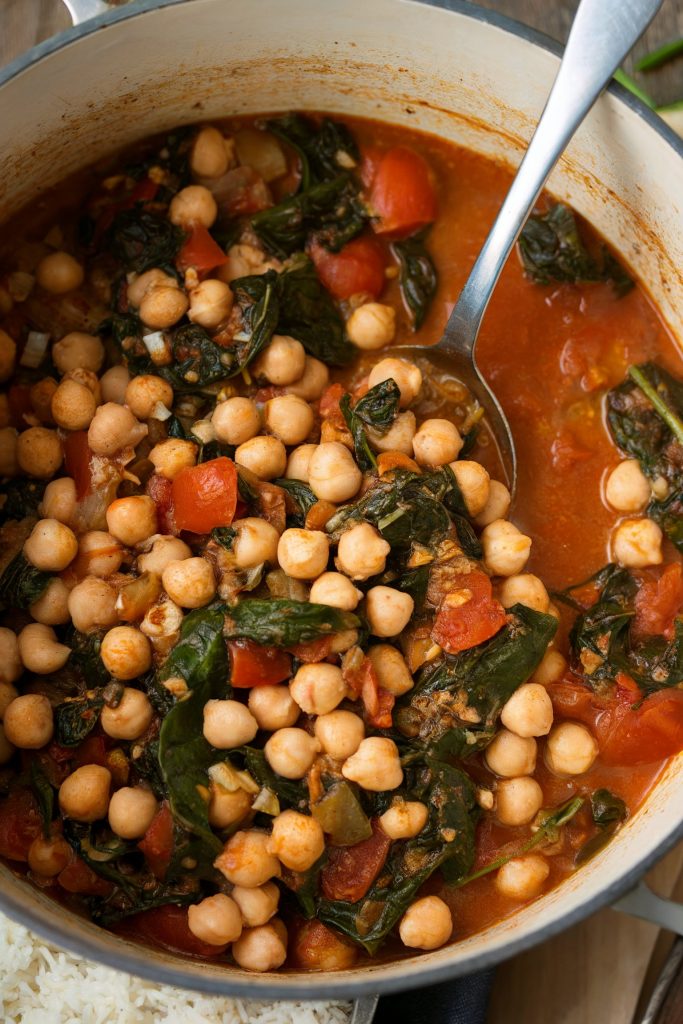 Chickpea and Spinach Stew