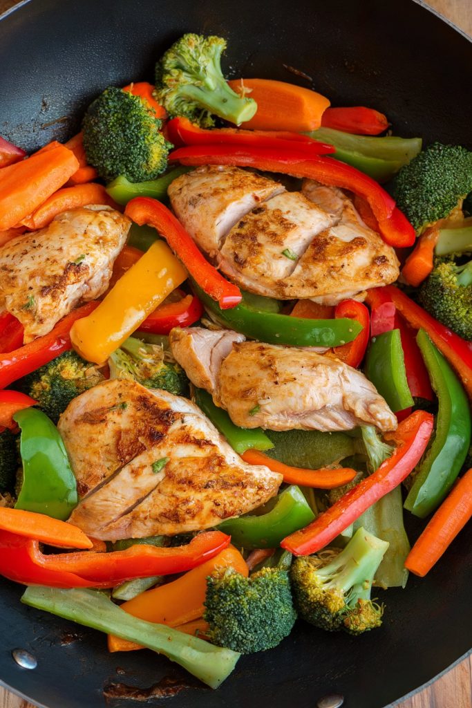 Chicken and Vegetable Stir Fry