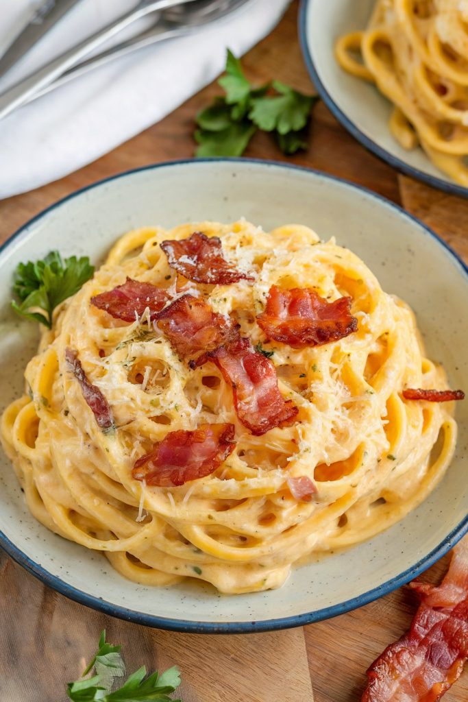Pasta Carbonara for Two