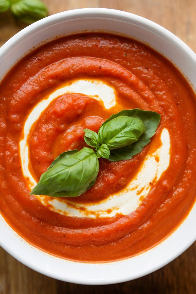 Creamy Tomato Basil Soup