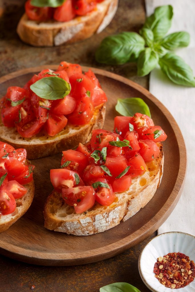 Bruschetta with Fresh Tomato
