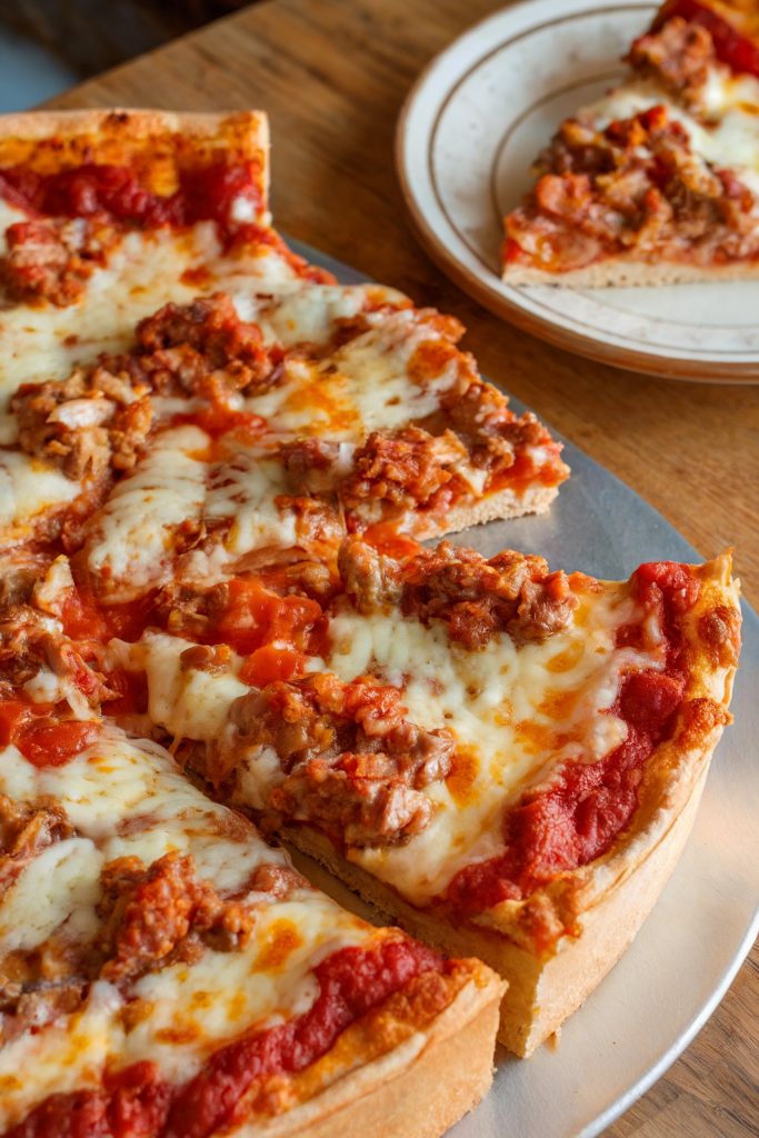 Chicago-Style Deep-Dish Pizza
