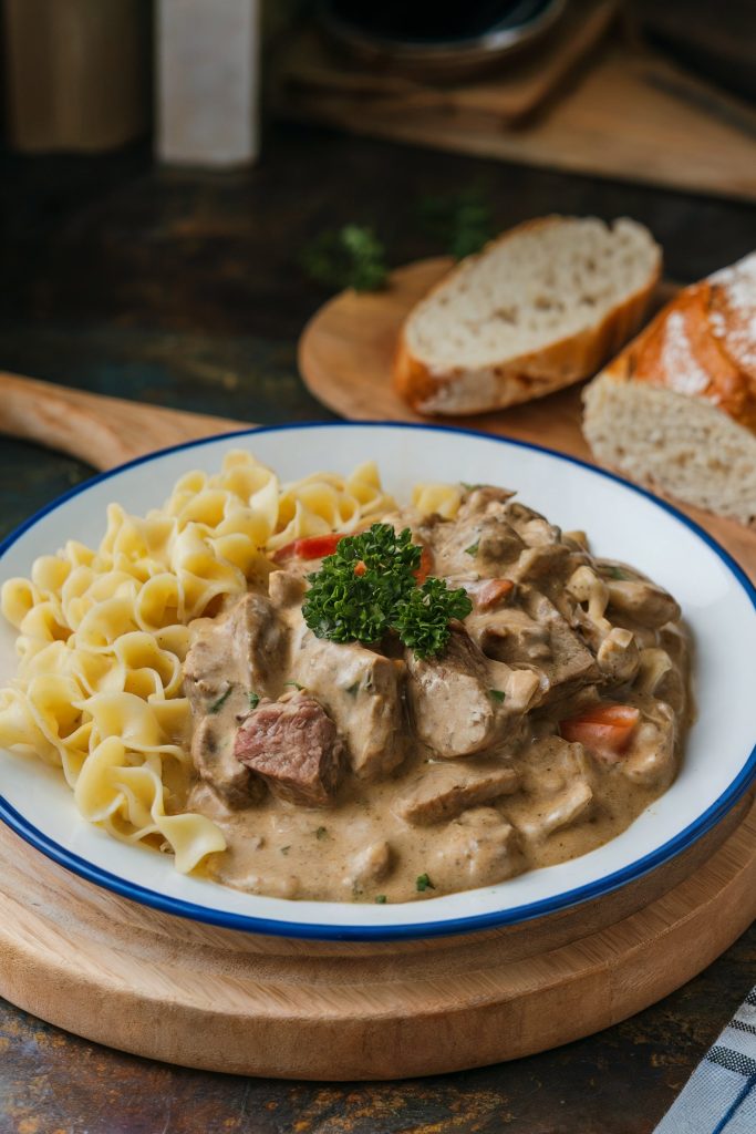 Beef Stroganoff