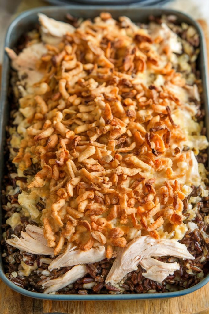 Chicken Wild Rice Hotdish