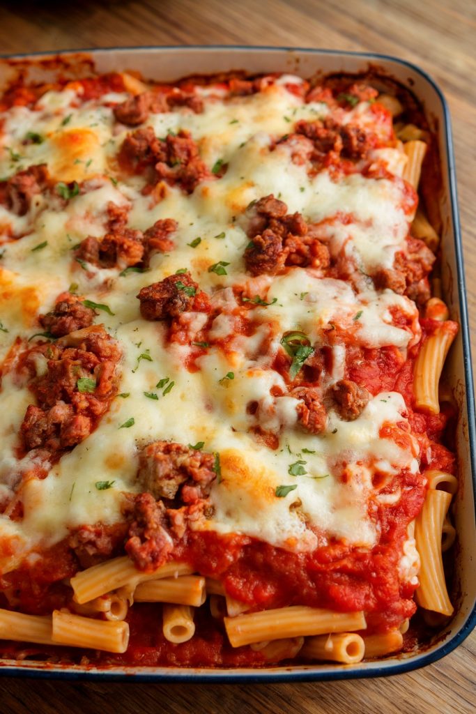 Baked Ziti with Sausage