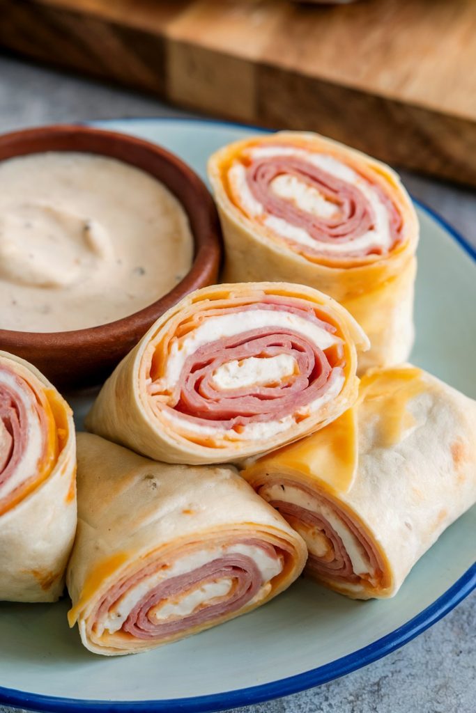 Ham and Cheese Roll-Ups
