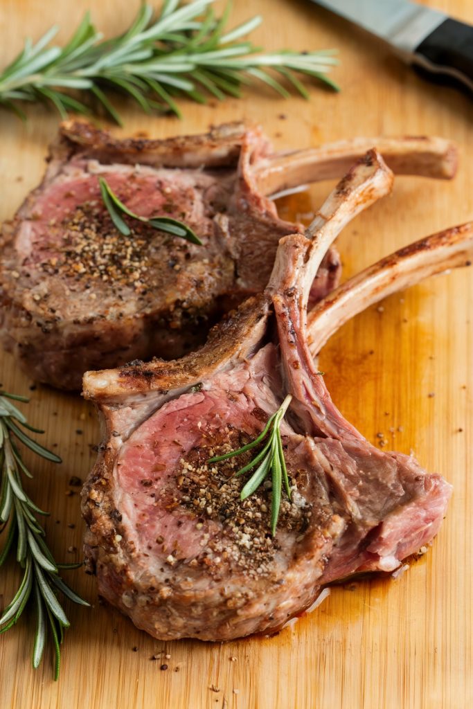 Rosemary Lamb Chops with Steak Seasoning