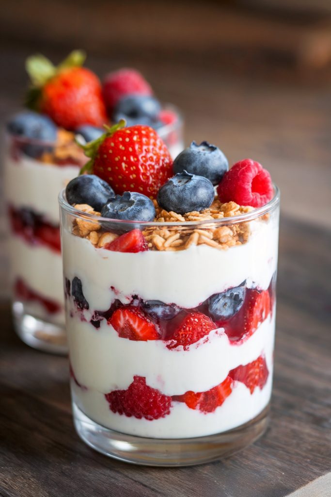 Fruit and Yogurt Parfaits