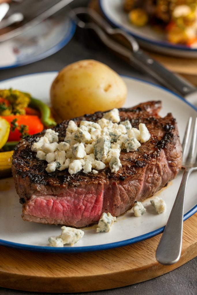 Black and Blue Cajun Ribeye